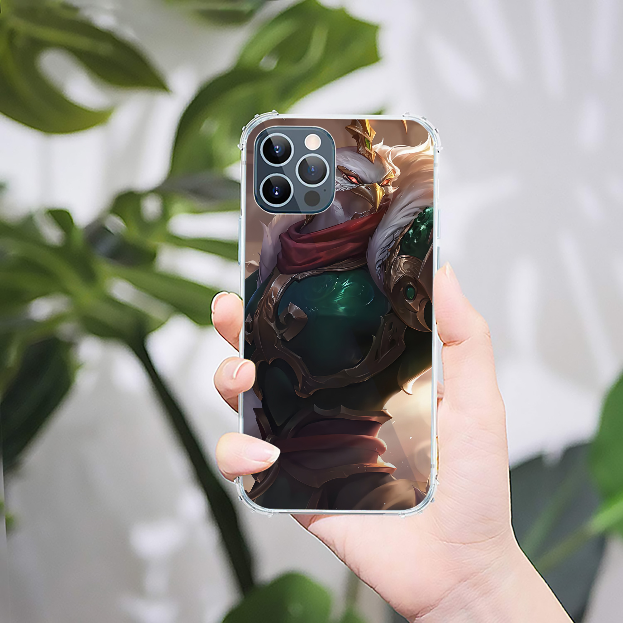 （画像用） リーグ・オブ・レジェンド League of Legends LOL 【iPhone 12シリーズ対応】透明スマホケース（クリアソフトケース）